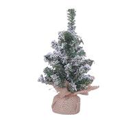 Little Christmas Tree - Seasonal Decor - Artificial Desktop Christmas Tree Centerpiece | for Home Desktop Shelf Dining Table Mantel Windowsill Office Winter