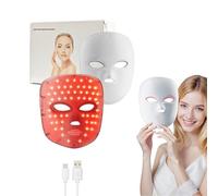 LITTLE CLASSIC 7-Color LED Facial Shield - Premium Wireless Light Therapy for Ageless Skin, Acne Control & Deep Rejuvenation - USB Rechargeable Portable Skin Spa System (Elite Edition Box Set)