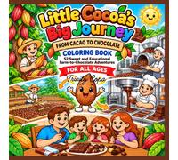 LITTLE COCOA'S BIG JOURNEY: From Cacao to Chocolate - A Sweet and Educational Coloring Adventure for All Ages! (Little Things, Big Journeys - Educational Coloring Books)