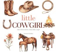 Little Cowgirl Early Learning Keepsake for Girls | 80 Simple Horse, Ranch & Barnyard Western Words for Babies, Toddlers & Kids: First Words Picture ... Gift | Word Recognition & Speech Development