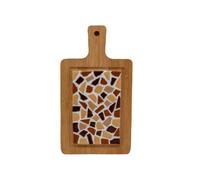 Little Creations Craft Kit Mosaic Serving Board - 20 cm Beige Mix