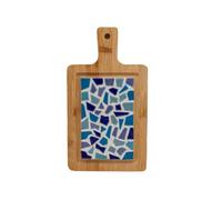 Little Creations Craft Kit Mosaic Serving Board - 20 cm Blauw Mix