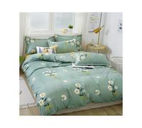 (Little daisy, 180x220cm) Quilt Cover1.5x2.0m Student Dormitory Single Duvet Cover Double Duvet Single Child 1.1m Lattice Plant Floral Geometric Pattern