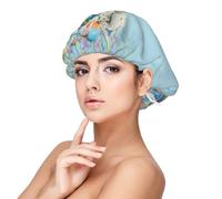 Little Dalmatian Puppy Silk Bonnet for Sleeping Women Men - Adjust Satin Bonnet for Sleeping, Soft Comfrt Hair Bonnet for Sleeping