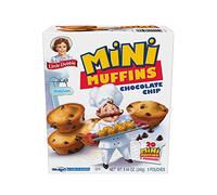 Little Debbie Chocolate Chip Mini Muffins, 20 Mini Muffins in 5 Pouches