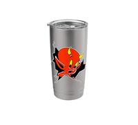 Little Devil Demon Traditional Tattoo Flash Stainless Steel Insulated Tumbler