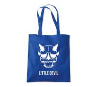 Little Devil Face Hell Tote Shopping Bag 10 Litres Capacity 42 x 38cm