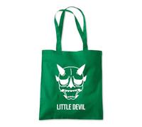 Little Devil Face Hell Tote Shopping Bag 10 Litres Capacity 42 x 38cm