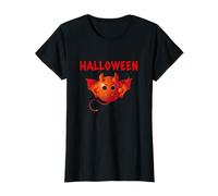Little Devil Halloween Shirt Women Funny Devil Halloween T-Shirt