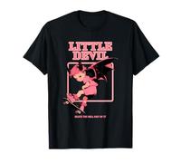 Little Devil Skate The Hell Out Of It (Statement & Graphic) T-Shirt