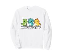 Little Dino Squad Cute T Rex Roar Toddler Boys Tee Sweatshirt