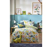 Little Dinos Scandi Duvet Cover Set Little Furn Multi Toddler