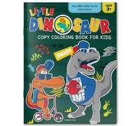 Little Dinosaur Copy Coloring Book For Kids (Edition1)