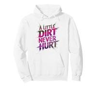 LITTLE DIRT NEVER HURT Girls Mud Run Mom Kids Mudder Buddies Pullover Hoodie
