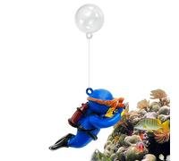 Little Diver Aquarium Decorations Betta Fish Toys, Fish Tank Ornaments Toys