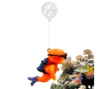 Little Diver Aquarium Decorations, Cute Aquarium Small Diver Decoration, Large Diver Viewing Floating Pendant, Poi Tank Floating Device Aquarium Accessories