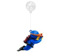 Little Diver Aquarium Decorations,Cute Small Diver Aquarium Decoration | Large Diver Viewing Floating Pendant, Poi Tank Floating Device Aquarium Accessories
