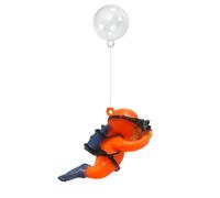 Little Diver Aquarium Decorations - Small Cute Diver Aquarium Decoration, Small Aquarium, Betta Fish Toys Floating Device, Large Diver Viewing Floating Pendant,