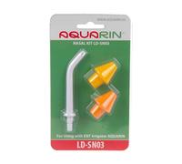 Little Doctor LS-SN03 2 Nozzle Irrigation Attachment, Compatible with Aquarin LD-N1 Nasal Shower