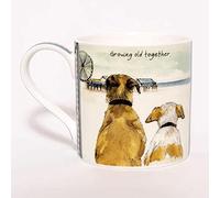 Little Dog Laughed Dogs Growing Old Together China Mug in Gift Box LDM40