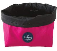 Little Dog Laughed Pet Travel Bowl - Pink