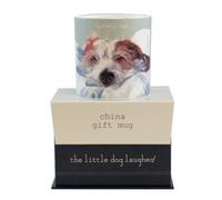 Little Dog Laughed Rough Coat Jack Russell China Mug
