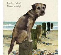 Little Dog Laughed The Birthday/Blank Funny Card for Men/Women - General Humour Male/Female Card - Border Terrier Dog Greeting Card