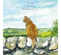 Little Dog Laughed The Birthday/Blank Funny Card for Men/Women - General Humour Male/Female Card - Ginger Cat Greeting Card