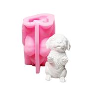 Little Dog Molds Epoxy Resin Molds Castings Silicone Ornament Plasters Soap for Craft Making Animal Castings Little Dog Silicone Ornament Epoxy Resin
