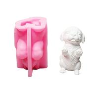 Little Dog Molds Epoxy Resin Molds Castings Silicone Ornament Plasters Soap for Craft Making Animal Castings Little Dog Silicone Ornament Epoxy Resin