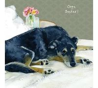 Little Dog Rescue Dog Greeting Card, 14.5 x 14.5 cm, Sustainable Card