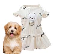Little Dog Rug - From Her Birthday Or Her Meeting Dress For Cartoon Dog With Polyester Bear Pattern | Disputed Daily Clothes For Dogs, Clothes And