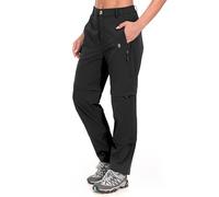 Little Donkey Andy Hiking Trousers Women's Zip-Off Stretch Convertible Softshell Trousers Quick Drying with Zip Trekking Trousers