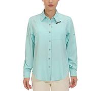 Little Donkey Andy Women's UPF 50 UV Protection Shirt Ultra Breathable Quick Dry Long Sleeve Shirts, lightblue, M
