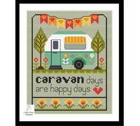 Little Dove Designs Caravan Days Cross Stitch Kit