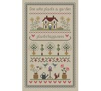 Little Dove Designs Garden Sampler Cross Stitch Kit