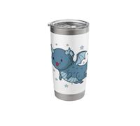 Little Dragon Flying Mythical Creature Fairy Tale Stainless Steel Insulated Tumbler