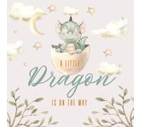 Little Dragon is On The Way: Baby Shower Guest Book Adventure Themed Boy + BONUS Gift Tracker Log and Keepsake Pages | Wishes for Baby and Advice for Parents Sign-In