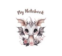 Little Dragon Notebook: 100 lined pages journal or diary for kids. Perfect for note taking or creative writing. Great gifts for kids who like dragons