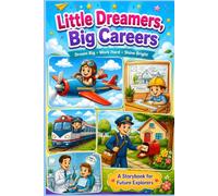 Little Dreamers, Big Careers: An Exciting Coloring Book for Kids Ages 4-8 to Explore Jobs, Imagine the Future & Color Their Dreams
