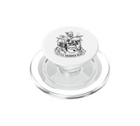 Little Drummer Beast Paw-cussion Vintage Rock Dog Engraving PopSockets PopGrip for MagSafe