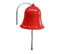 Little Duck Bear Bell Including Fittings For Kids Climbing Frames or Tree Houses - Red.