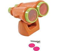 Little Duck Bear Binoculars Jumbo Sized Orange/Lime Green For Kids Play Tower or Tree House.