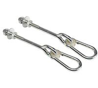 Little Duck Bear Swing Hooks 160 mm 'Through' (Pair) M12 To Hang Swing Accessories From.