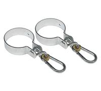 Little Duck Bear Swinghooks 'Around' (Pair) To Hang Swing Accessories From 4 Inch Round Poles Children's Swing Frames.