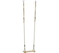 Little Duck Bear Wooden Hardwood Swing Seat With Ropes - Varnished- For Children's Swing Frames.