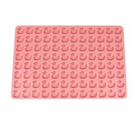 Little Duck Chocolate Mould - Cute Creative Chocolate Silicone Moulds 96 Cavities Flexible Silicone Moulds for Baking, Dessert Food Grade Fondant Mould for Kitchen, Pink
