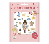 Little Dutch 125582 Window Sticker/Sticker - Pink & Friends
