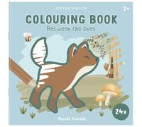 Little Dutch 126138 Colouring Book/Colouring Book - Forest Friends
