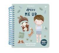 Little Dutch 126331 Sticker Book Dress Me Up Forest Friends
